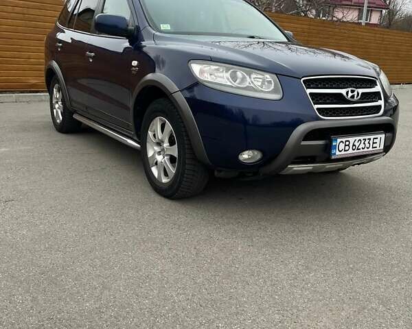Синий Хендай Санта Фе, объемом двигателя 2.19 л и пробегом 281 тыс. км за 9800 $, фото 10 на Automoto.ua