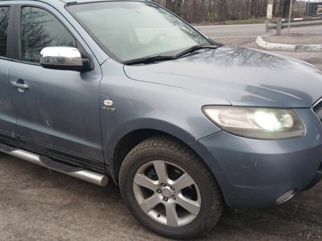 Синий Хендай Санта Фе, объемом двигателя 2.2 л и пробегом 260 тыс. км за 8200 $, фото 10 на Automoto.ua