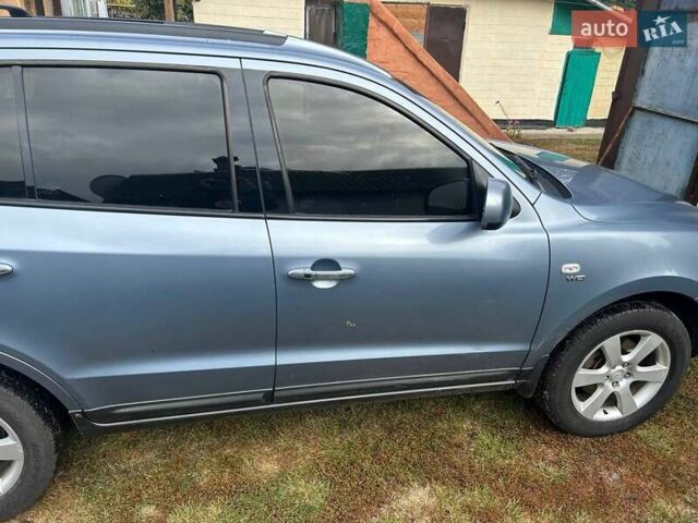 Синий Хендай Санта Фе, объемом двигателя 2.66 л и пробегом 261 тыс. км за 9000 $, фото 5 на Automoto.ua