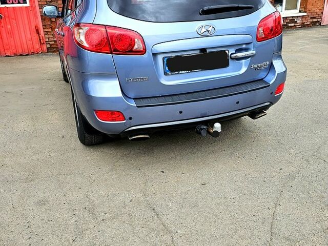 Синий Хендай Санта Фе, объемом двигателя 2.2 л и пробегом 270 тыс. км за 9600 $, фото 1 на Automoto.ua