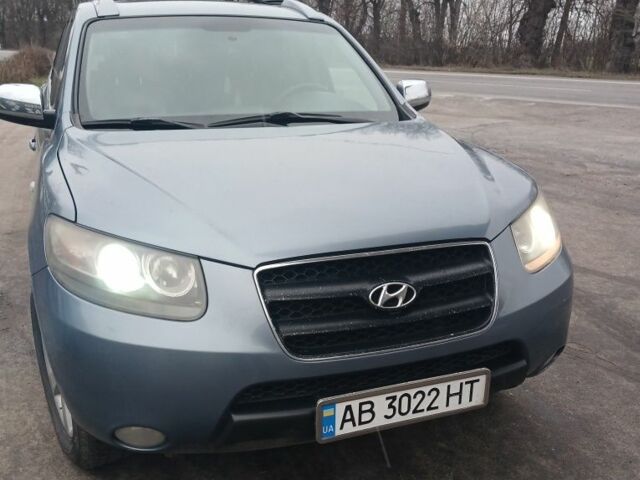 Синий Хендай Санта Фе, объемом двигателя 2.2 л и пробегом 260 тыс. км за 8200 $, фото 8 на Automoto.ua