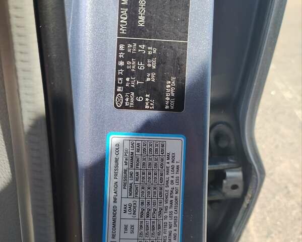 Синий Хендай Санта Фе, объемом двигателя 2.7 л и пробегом 358 тыс. км за 7700 $, фото 12 на Automoto.ua