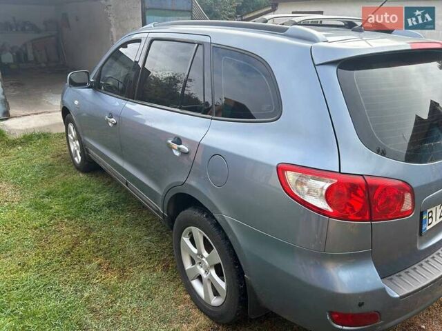 Синий Хендай Санта Фе, объемом двигателя 2.66 л и пробегом 261 тыс. км за 9000 $, фото 2 на Automoto.ua