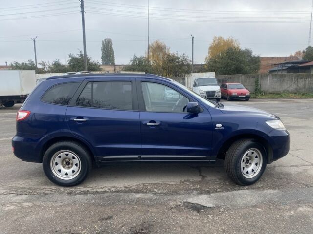 Синий Хендай Санта Фе, объемом двигателя 2.2 л и пробегом 298 тыс. км за 5300 $, фото 4 на Automoto.ua