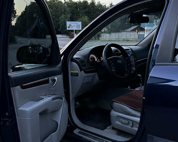 Синий Хендай Санта Фе, объемом двигателя 2.2 л и пробегом 280 тыс. км за 8400 $, фото 7 на Automoto.ua