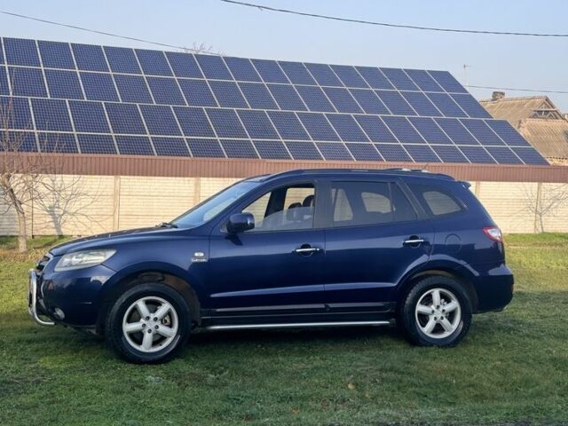 Синий Хендай Санта Фе, объемом двигателя 2.2 л и пробегом 400 тыс. км за 7900 $, фото 2 на Automoto.ua