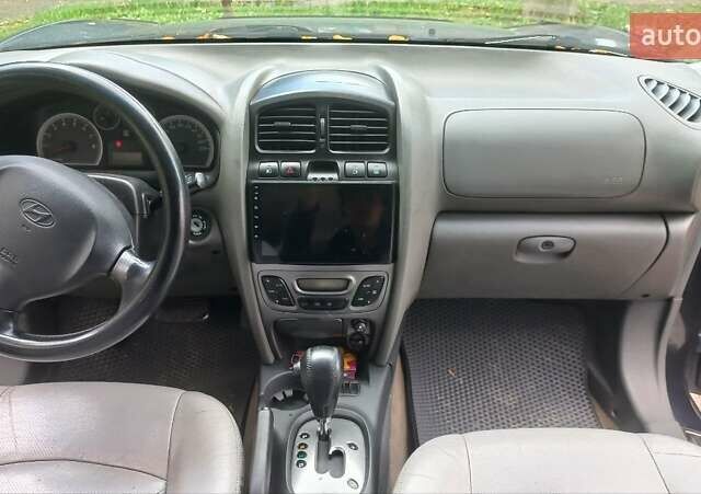 Синий Хендай Санта Фе, объемом двигателя 2.7 л и пробегом 336 тыс. км за 6000 $, фото 1 на Automoto.ua