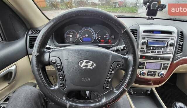 Синий Хендай Санта Фе, объемом двигателя 2.2 л и пробегом 290 тыс. км за 8100 $, фото 12 на Automoto.ua