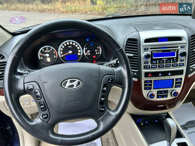 Синий Хендай Санта Фе, объемом двигателя 2.2 л и пробегом 260 тыс. км за 9700 $, фото 23 на Automoto.ua