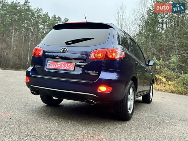 Синий Хендай Санта Фе, объемом двигателя 2.2 л и пробегом 260 тыс. км за 9700 $, фото 6 на Automoto.ua