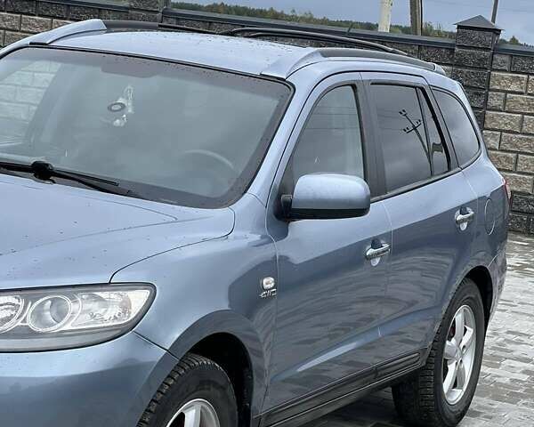 Синий Хендай Санта Фе, объемом двигателя 2.2 л и пробегом 252 тыс. км за 9000 $, фото 5 на Automoto.ua