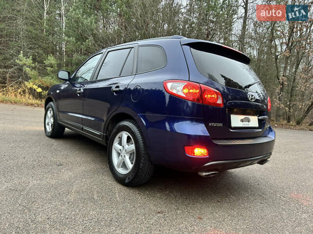 Синий Хендай Санта Фе, объемом двигателя 2.2 л и пробегом 260 тыс. км за 9700 $, фото 14 на Automoto.ua