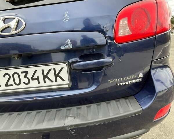 Синій Хендай Санта Фе, об'ємом двигуна 2.2 л та пробігом 216 тис. км за 8100 $, фото 9 на Automoto.ua