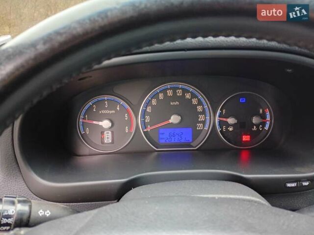 Синий Хендай Санта Фе, объемом двигателя 2.19 л и пробегом 200 тыс. км за 9000 $, фото 14 на Automoto.ua