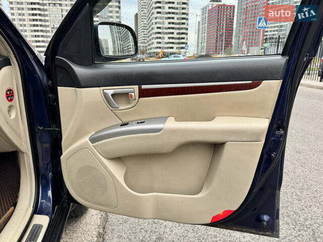 Синий Хендай Санта Фе, объемом двигателя 2.7 л и пробегом 289 тыс. км за 7700 $, фото 14 на Automoto.ua