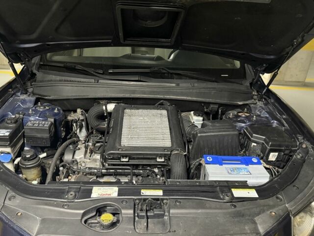 Синий Хендай Санта Фе, объемом двигателя 2.2 л и пробегом 271 тыс. км за 5000 $, фото 5 на Automoto.ua