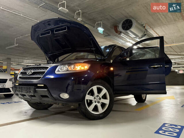 Синий Хендай Санта Фе, объемом двигателя 2.2 л и пробегом 257 тыс. км за 5000 $, фото 1 на Automoto.ua