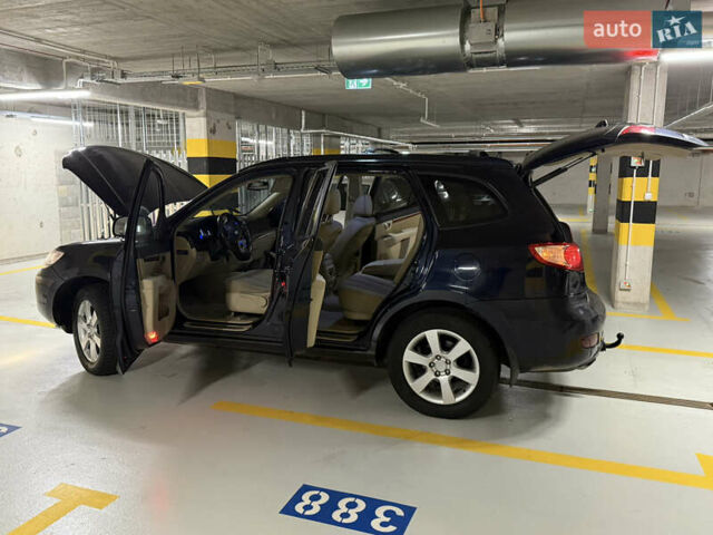 Синий Хендай Санта Фе, объемом двигателя 2.2 л и пробегом 257 тыс. км за 5000 $, фото 6 на Automoto.ua