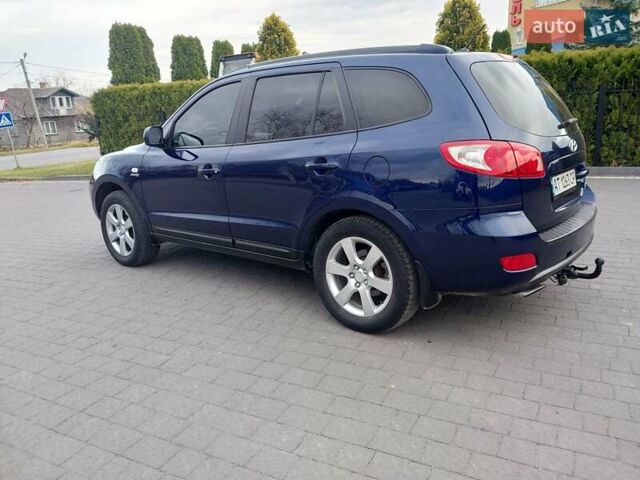 Синий Хендай Санта Фе, объемом двигателя 2.19 л и пробегом 253 тыс. км за 8350 $, фото 11 на Automoto.ua