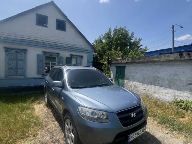 Синий Хендай Санта Фе, объемом двигателя 2.2 л и пробегом 210 тыс. км за 9800 $, фото 1 на Automoto.ua