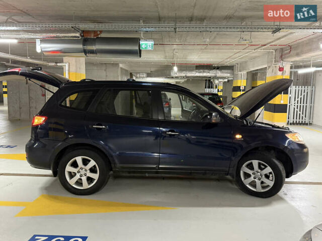 Синий Хендай Санта Фе, объемом двигателя 2.2 л и пробегом 257 тыс. км за 5000 $, фото 2 на Automoto.ua