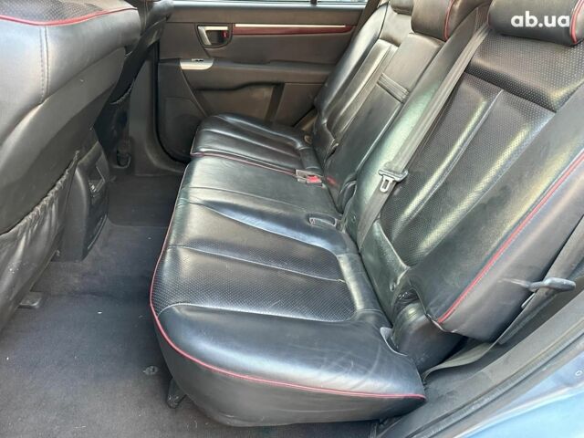 Синий Хендай Санта Фе, объемом двигателя 2.2 л и пробегом 280 тыс. км за 8490 $, фото 11 на Automoto.ua