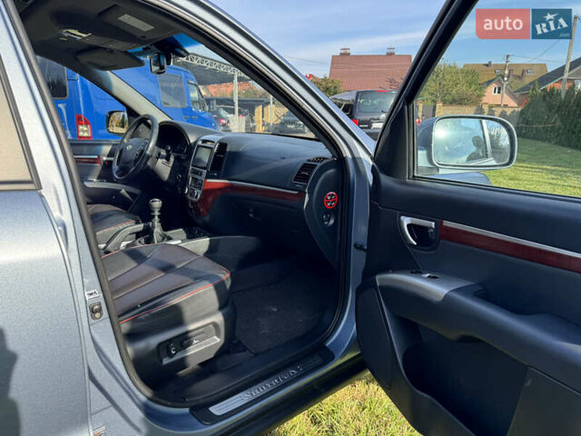 Синий Хендай Санта Фе, объемом двигателя 2.2 л и пробегом 180 тыс. км за 10200 $, фото 17 на Automoto.ua