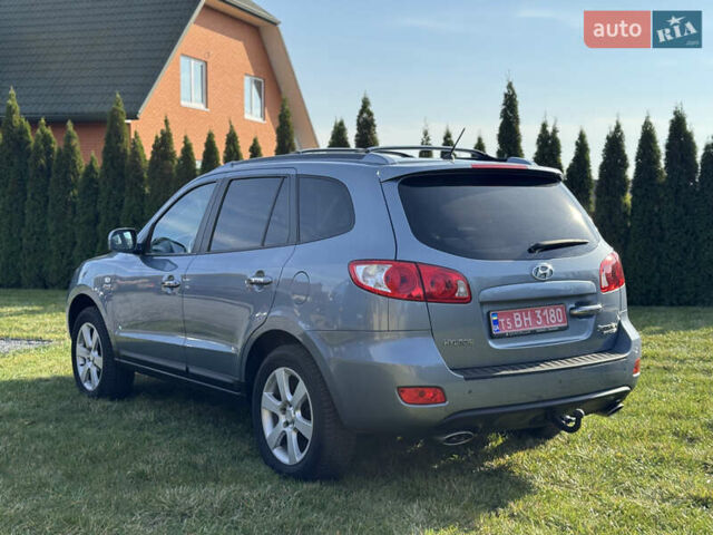 Синий Хендай Санта Фе, объемом двигателя 2.2 л и пробегом 180 тыс. км за 10200 $, фото 4 на Automoto.ua