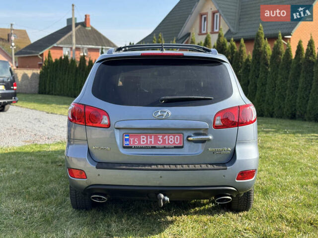 Синий Хендай Санта Фе, объемом двигателя 2.2 л и пробегом 180 тыс. км за 10200 $, фото 5 на Automoto.ua