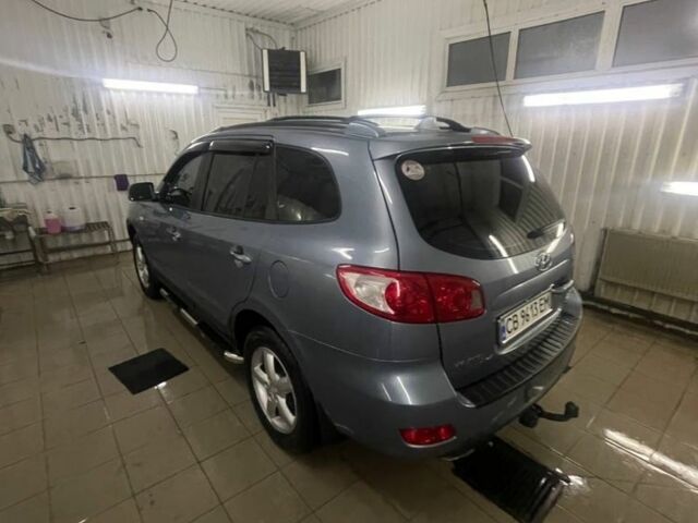 Хендай Санта Фе 2008 в Чернигове на Automoto.ua Синий Хендай Санта Фе, объемом двигателя 2.2 л и пробегом 203 тыс. км за 9200 $, фото 3 на Automoto.ua