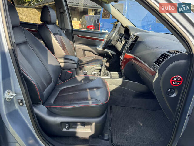 Синий Хендай Санта Фе, объемом двигателя 2.2 л и пробегом 180 тыс. км за 10200 $, фото 18 на Automoto.ua