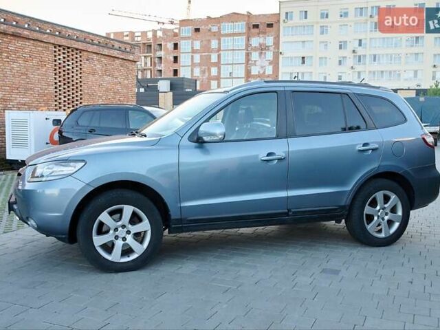 Синий Хендай Санта Фе, объемом двигателя 2.2 л и пробегом 198 тыс. км за 10700 $, фото 6 на Automoto.ua