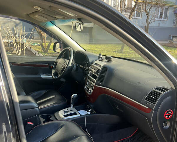 Синий Хендай Санта Фе, объемом двигателя 2.2 л и пробегом 245 тыс. км за 7200 $, фото 6 на Automoto.ua