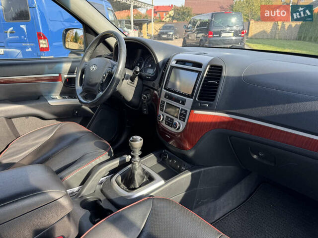 Синий Хендай Санта Фе, объемом двигателя 2.2 л и пробегом 180 тыс. км за 10200 $, фото 19 на Automoto.ua