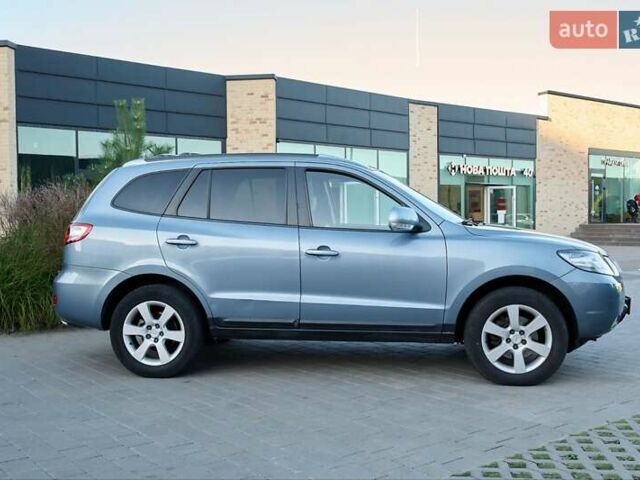 Синий Хендай Санта Фе, объемом двигателя 2.2 л и пробегом 198 тыс. км за 10700 $, фото 5 на Automoto.ua