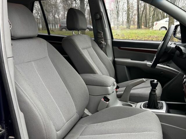 Синий Хендай Санта Фе, объемом двигателя 2.2 л и пробегом 268 тыс. км за 5750 $, фото 11 на Automoto.ua