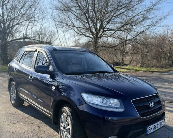 Синий Хендай Санта Фе, объемом двигателя 2.19 л и пробегом 100 тыс. км за 11300 $, фото 1 на Automoto.ua