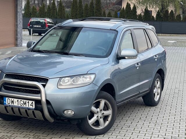 Синий Хендай Санта Фе, объемом двигателя 2.2 л и пробегом 290 тыс. км за 4187 $, фото 5 на Automoto.ua