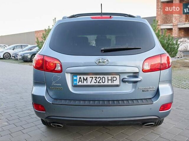 Синий Хендай Санта Фе, объемом двигателя 2.2 л и пробегом 198 тыс. км за 10700 $, фото 18 на Automoto.ua
