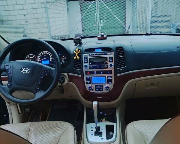 Синий Хендай Санта Фе, объемом двигателя 2.2 л и пробегом 200 тыс. км за 10700 $, фото 4 на Automoto.ua