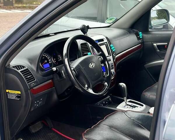 Синий Хендай Санта Фе, объемом двигателя 2.19 л и пробегом 320 тыс. км за 9500 $, фото 6 на Automoto.ua