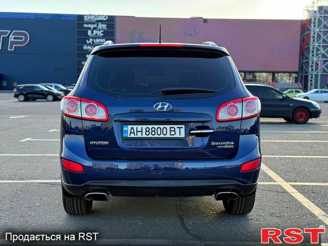 Синий Хендай Санта Фе, объемом двигателя 2.2 л и пробегом 172 тыс. км за 12700 $, фото 4 на Automoto.ua
