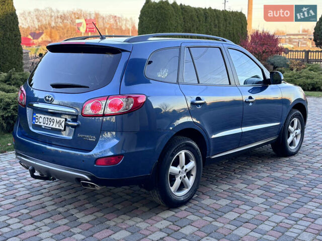 Синий Хендай Санта Фе, объемом двигателя 2.2 л и пробегом 259 тыс. км за 13500 $, фото 3 на Automoto.ua