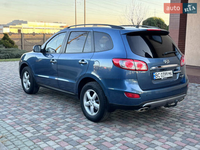 Синий Хендай Санта Фе, объемом двигателя 2.2 л и пробегом 259 тыс. км за 13500 $, фото 5 на Automoto.ua
