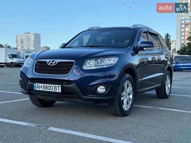 Синій Хендай Санта Фе, об'ємом двигуна 2.2 л та пробігом 171 тис. км за 14300 $, фото 1 на Automoto.ua