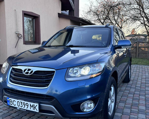 Синий Хендай Санта Фе, объемом двигателя 2.2 л и пробегом 259 тыс. км за 13500 $, фото 6 на Automoto.ua