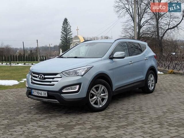 Синій Хендай Санта Фе, об'ємом двигуна 2.2 л та пробігом 122 тис. км за 17500 $, фото 4 на Automoto.ua