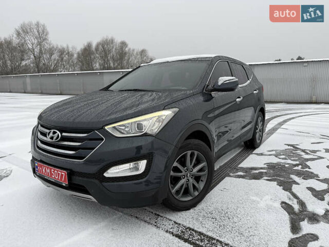 Синій Хендай Санта Фе, об'ємом двигуна 2 л та пробігом 172 тис. км за 15400 $, фото 1 на Automoto.ua