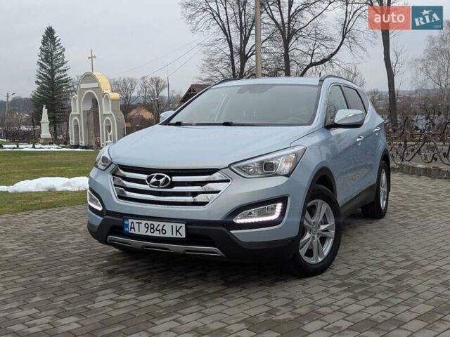 Синій Хендай Санта Фе, об'ємом двигуна 2.2 л та пробігом 122 тис. км за 17500 $, фото 9 на Automoto.ua