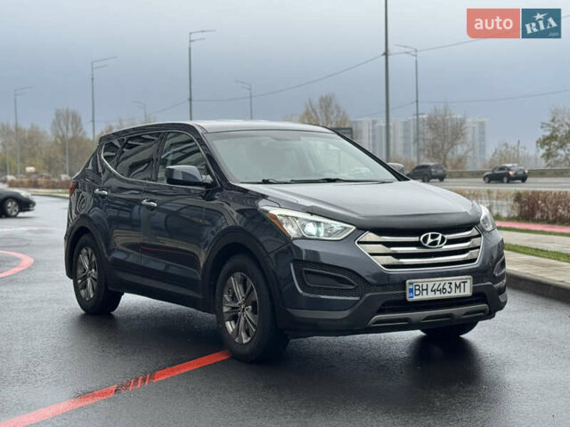 Синий Хендай Санта Фе, объемом двигателя 2.36 л и пробегом 216 тыс. км за 12800 $, фото 2 на Automoto.ua